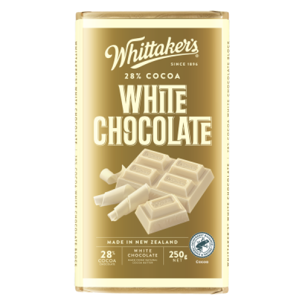 Whittaker's White 28% Cocoa Chocolate Block